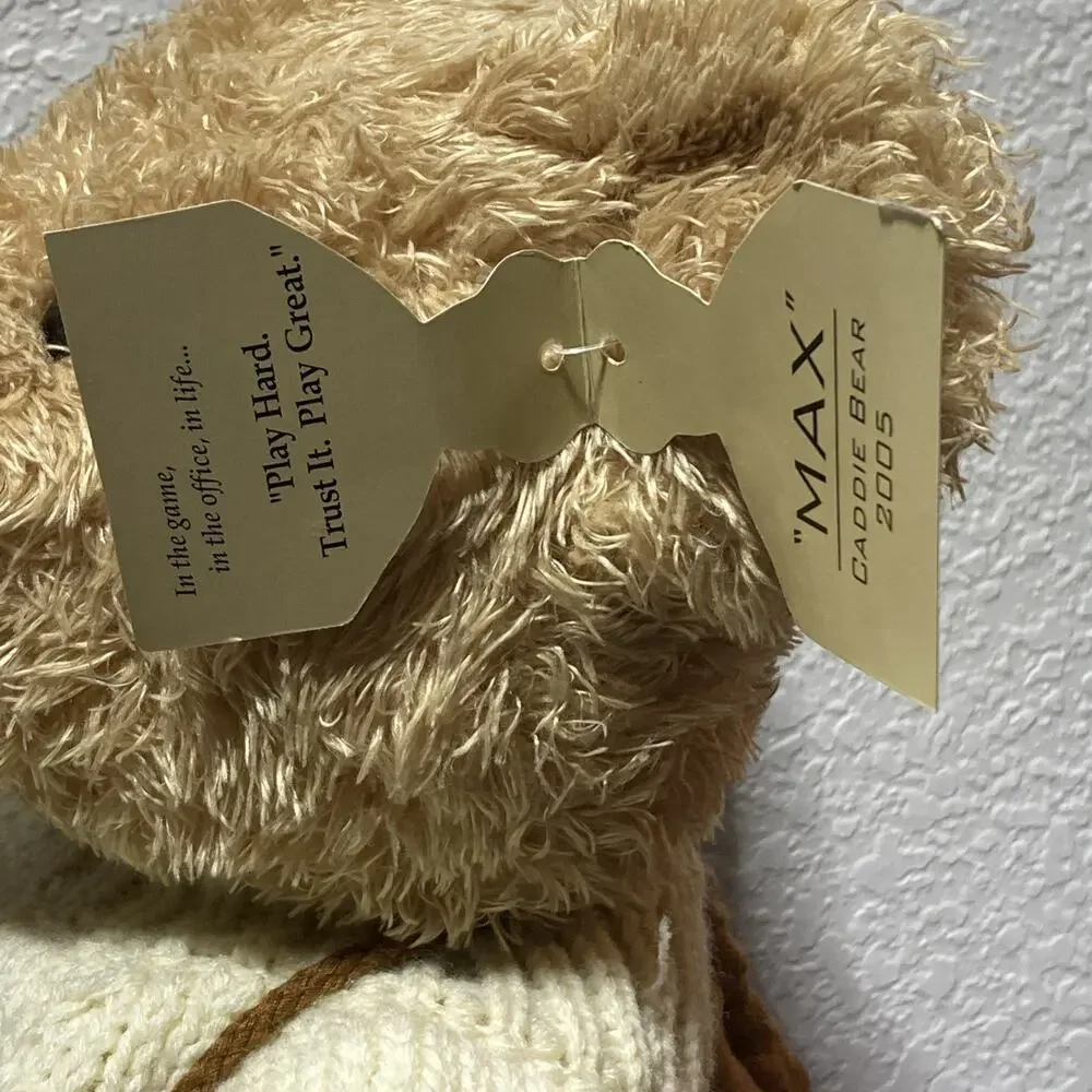 US Senior Open NCR Country Club 2005 MAX Caddie Bear Jack & Barbara Nicklaus New